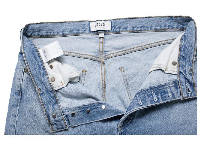 Agolde, jeans Blue Lana - vista 7