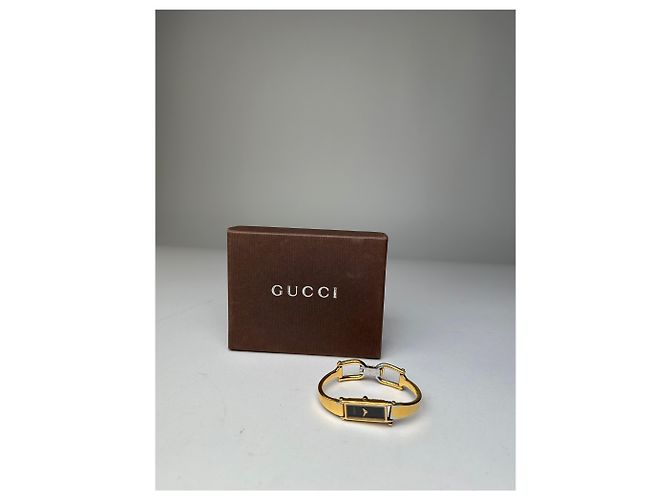 Bracciale in smalto vintage Gucci Y2K Oro Nero - vista 3