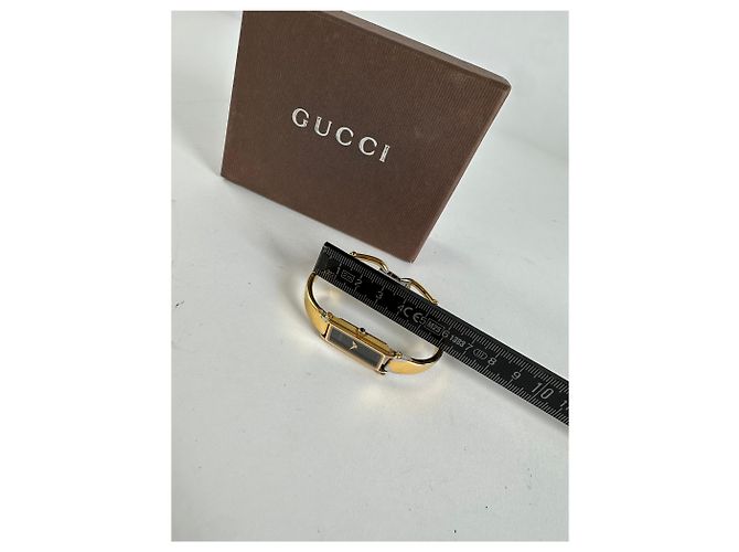 Bracciale in smalto vintage Gucci Y2K Oro Nero - vista 4