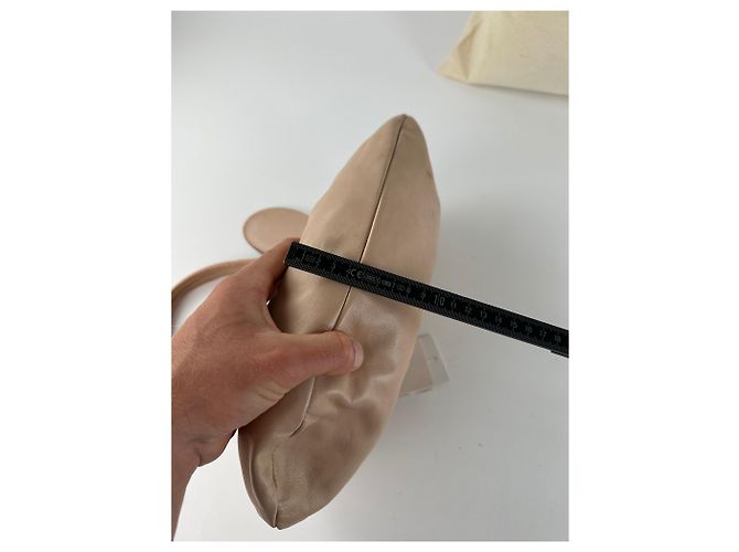 Vintage Marni Soft Leather Schultertasche Y2K Blush Pink Silber - Ansicht 12