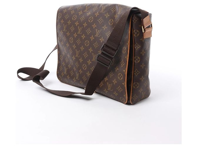 Bolsa Transversal Louis Vuitton Abbesses em Canvas Monogram Marrom M45257 - vista 2
