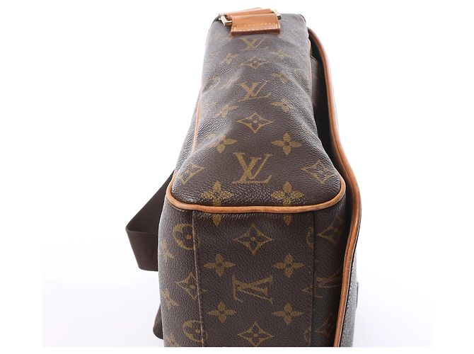 Bolsa Transversal Louis Vuitton Abbesses em Canvas Monogram Marrom M45257 - vista 8