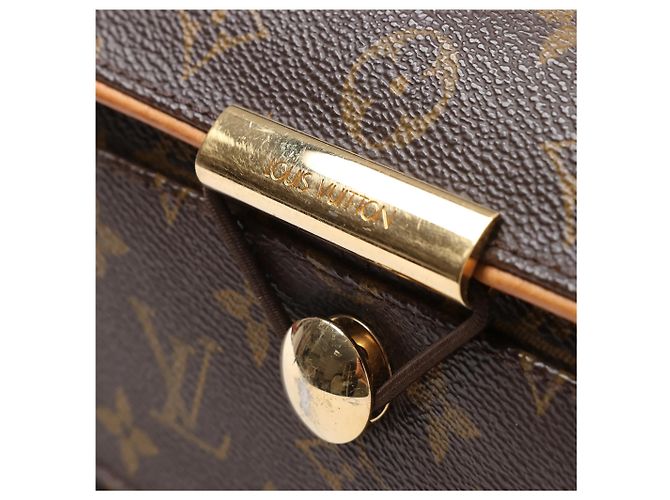 Bolsa Transversal Louis Vuitton Abbesses em Canvas Monogram Marrom M45257 - vista 9
