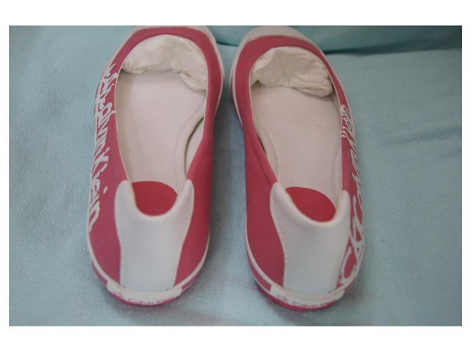 Bailarinas Calvin Klein Rea Martin rosas de lona Blanco - vista 4