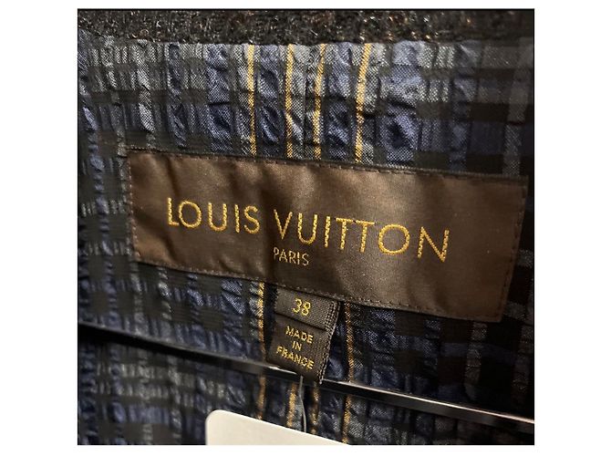 Louis Vuitton Brown Tweed Jacket & Skirt Set Sz.38 Pre-owned - view 6