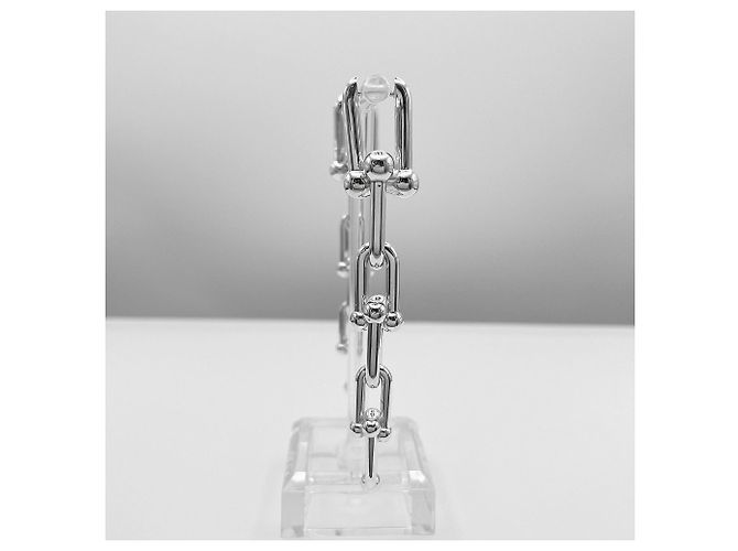Orecchini a lobo Tiffany & Co. HardWear Graduated Link Argento - vista 2