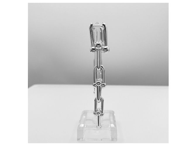Orecchini a lobo Tiffany & Co. HardWear Graduated Link Argento - vista 3