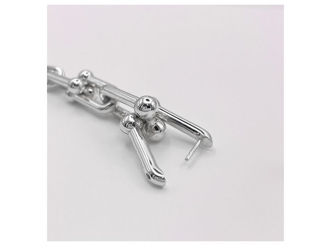 Orecchini a lobo Tiffany & Co. HardWear Graduated Link Argento - vista 5
