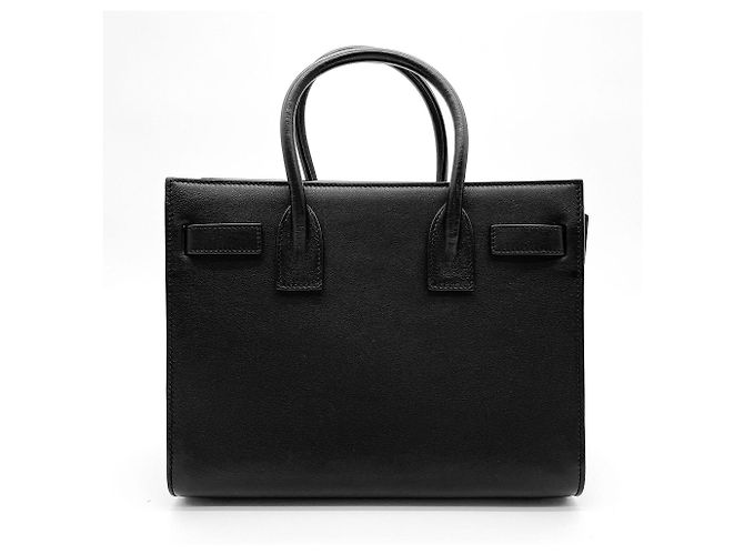 Saint Laurent Sac de Jour LOVE Applique Shoulder Bag Nero - vista 2