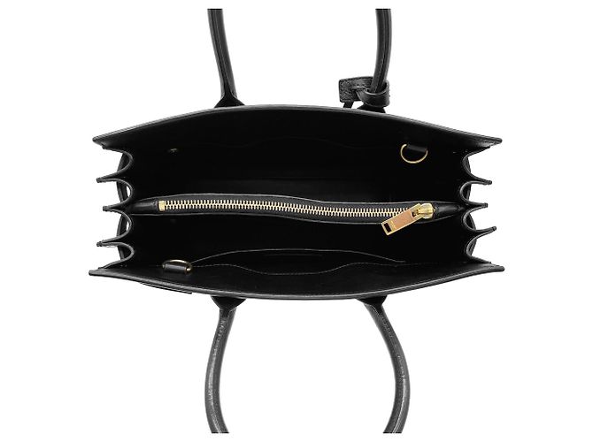 Saint Laurent Sac de Jour LOVE Applique Shoulder Bag Nero - vista 7