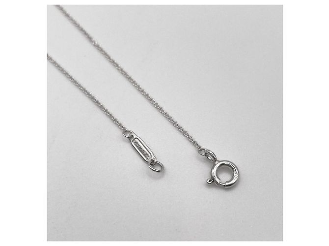Collana Tiffany & Co. Three Key Heart Crown Oval Argento - vista 6