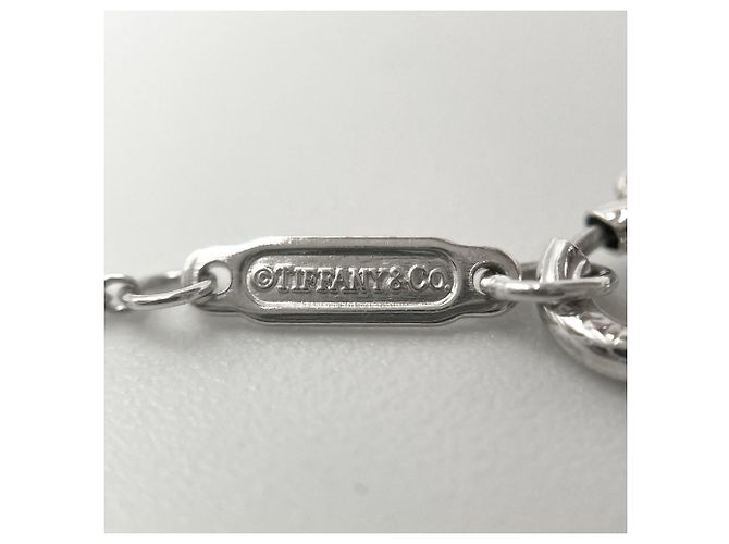 Collana Tiffany & Co. Three Key Heart Crown Oval Argento - vista 7