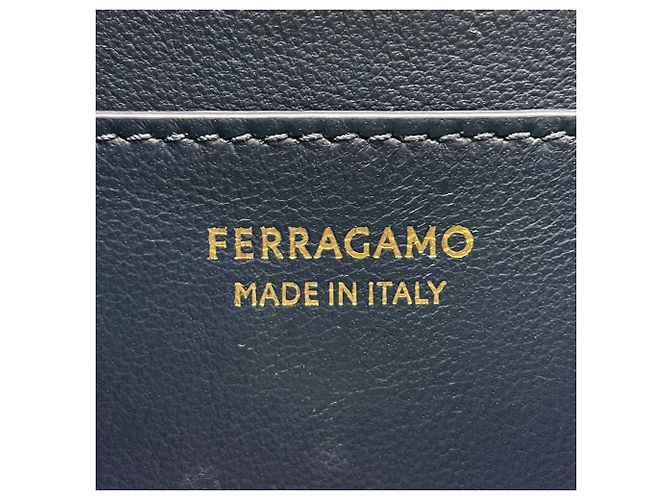 Borsa Salvatore Ferragamo Blue Hug - view 5