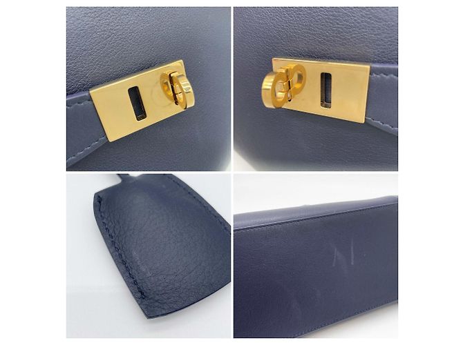 Borsa Salvatore Ferragamo Blue Hug - view 7