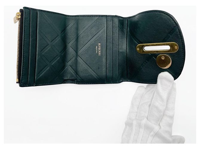 Cartera tríptico Burberry Rocking Horse Negro - vista 6