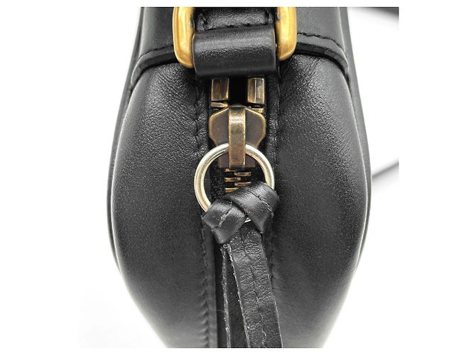 Marmont Borsa a tracolla trapuntata Gucci con catena Nero - vista 9
