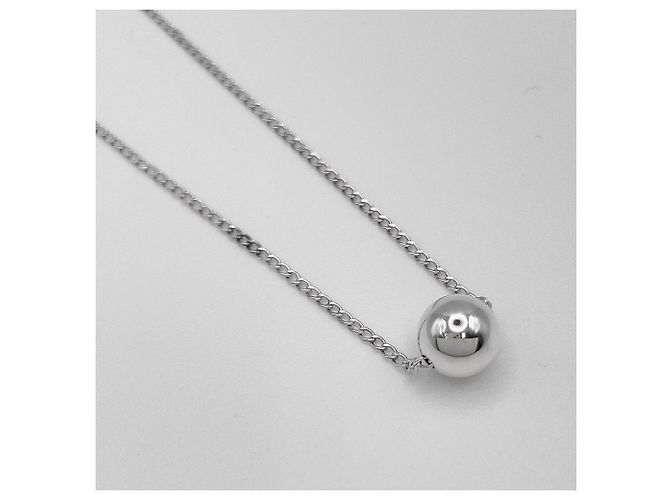 Collana Tiffany & Co. con pendente a sfera in argento - vista 2