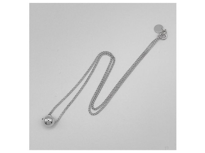 Collana Tiffany & Co. con pendente a sfera in argento - vista 3