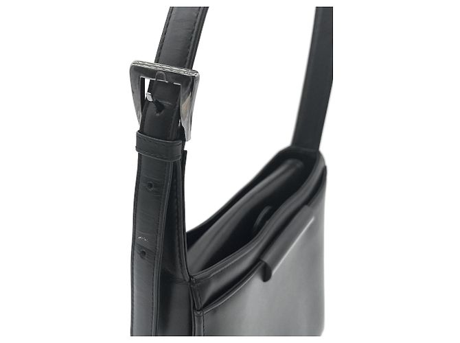 Givenchy Vintage Logo Schultertasche Schwarz - Ansicht 10