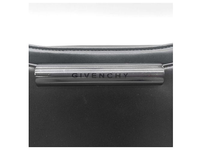 Givenchy Vintage Logo Schultertasche Schwarz - Ansicht 9