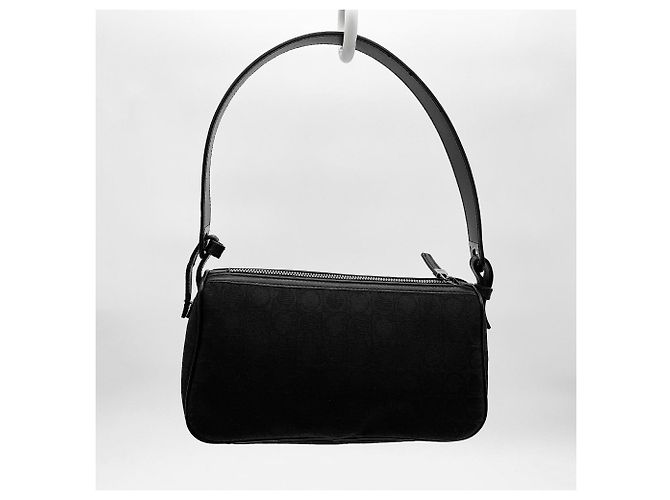 Borsa Salvatore Ferragamo Gancini Mini Pouch Nero - vista 2