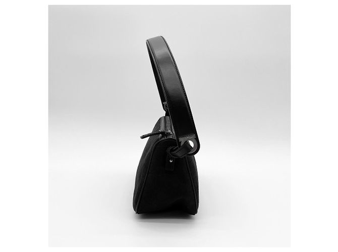 Borsa Salvatore Ferragamo Gancini Mini Pouch Nero - vista 4