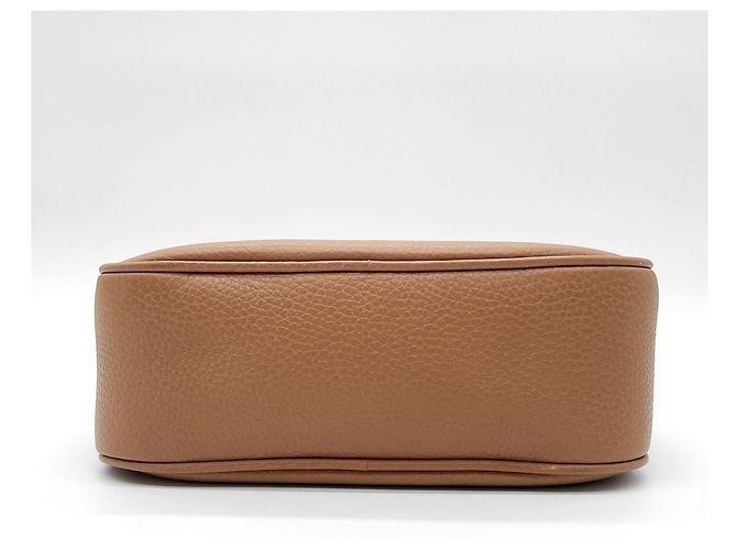 Borsa a Spalla Gucci Soho Beige - vista 4