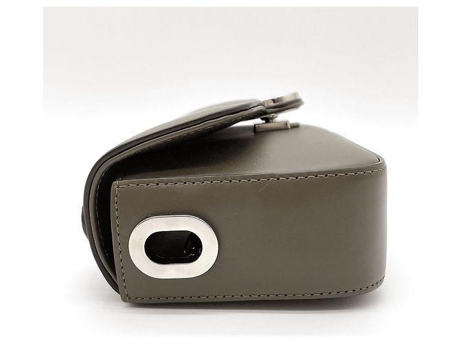 Borsa a tracolla Gucci in pelle marrone - vista 4