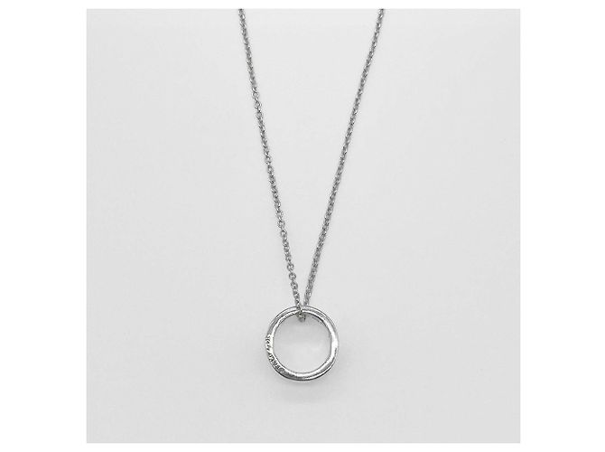 Pendente collana anello Atlas Open di Tiffany & Co. Argento - vista 2