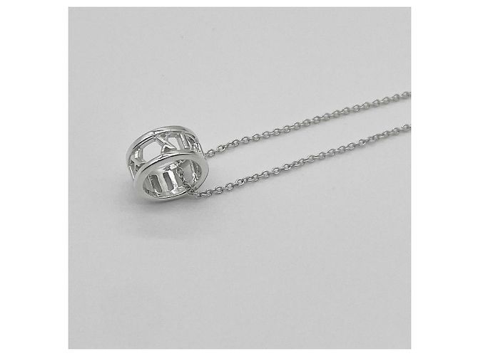Pendente collana anello Atlas Open di Tiffany & Co. Argento - vista 3