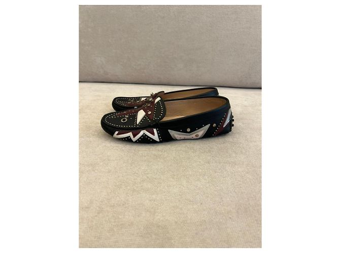 Tod's Mocassini in pelle Multicolore - vista 3