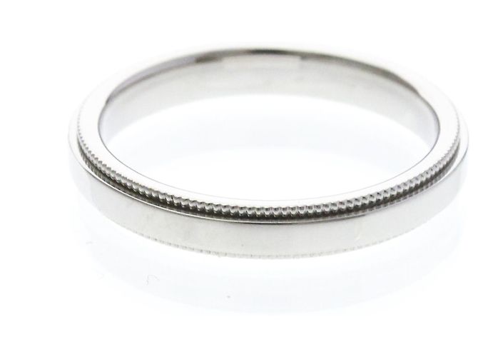 Tiffany & Co Tiffany Milgrain Ring in Platin Silber - Ansicht 2
