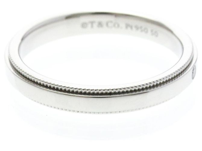 Tiffany & Co Tiffany Milgrain Ring in Platin Silber - Ansicht 4