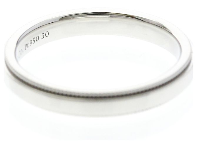 Tiffany & Co Tiffany Milgrain Ring in Platin Silber - Ansicht 7