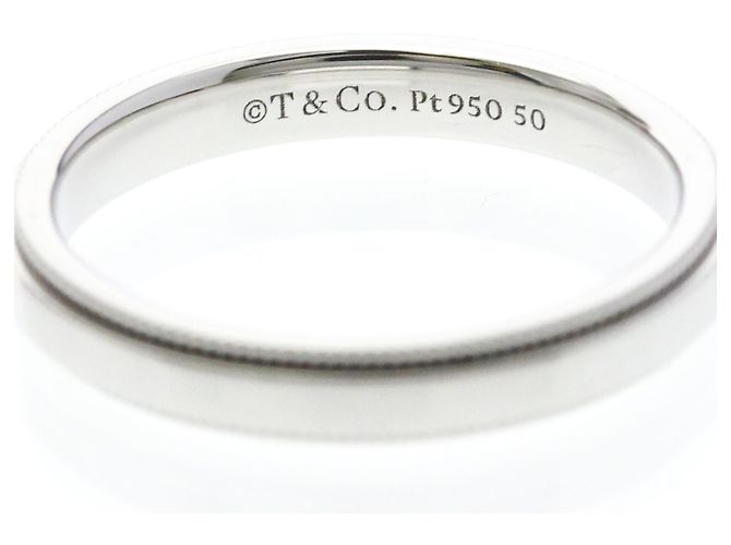 Tiffany & Co Tiffany Milgrain Ring in Platin Silber - Ansicht 8