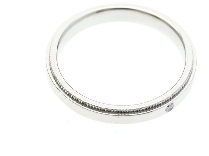 Tiffany & Co Tiffany Milgrain Ring in Platin Silber - Ansicht 9