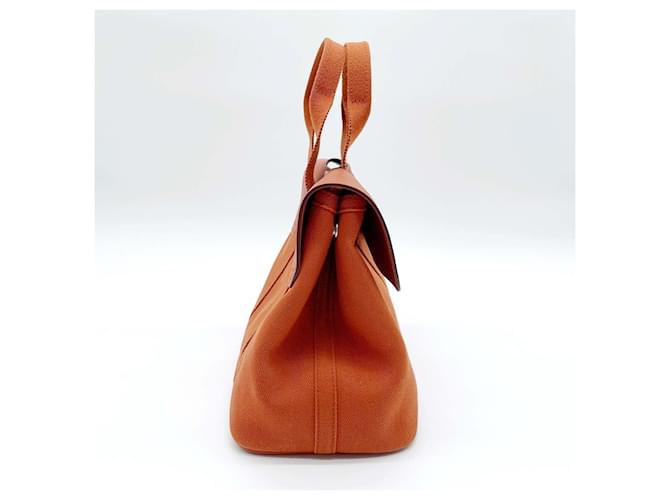 Hermès Borsa Hermes Valparaiso Marrone - vista 5