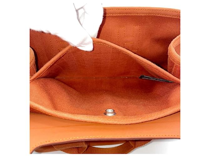 Hermès Borsa Hermes Valparaiso Marrone - vista 9
