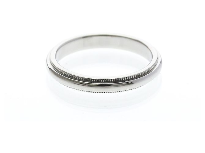 Tiffany & Co Tiffany Milgrain Ring in Platin Silber - Ansicht 3
