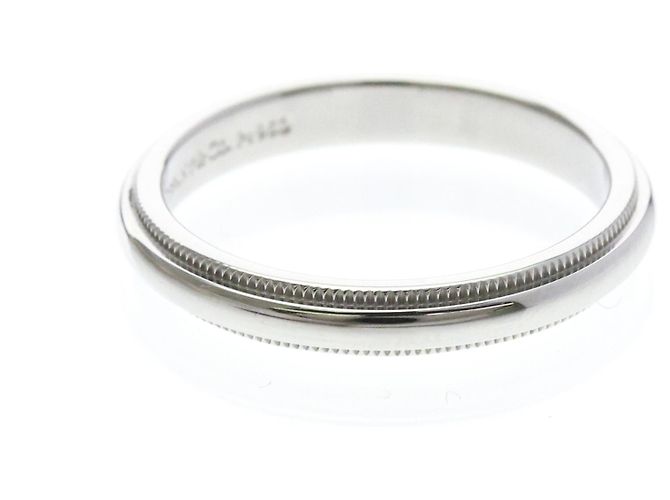 Tiffany & Co Tiffany Milgrain Ring in Platin Silber - Ansicht 4