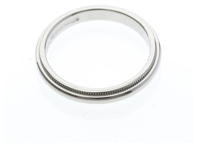 Tiffany & Co Tiffany Milgrain Ring in Platin Silber - Ansicht 9