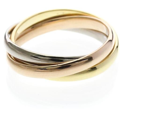Anello Trinity Cartier D'oro - vista 2