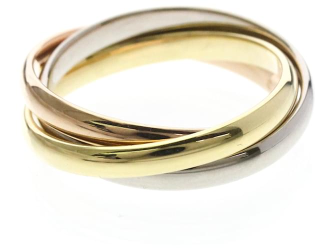 Anello Trinity Cartier D'oro - vista 4