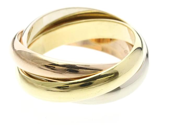 Anello Trinity Cartier D'oro - vista 2
