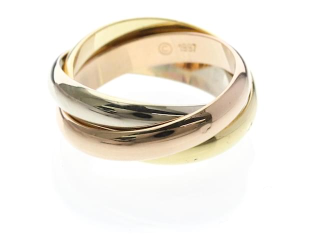 Anello Trinity Cartier D'oro - vista 4