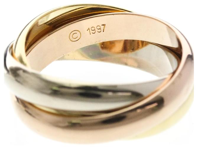 Anello Trinity Cartier D'oro - vista 5