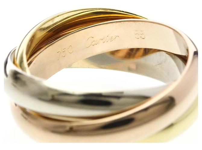 Anello Trinity Cartier D'oro - vista 7