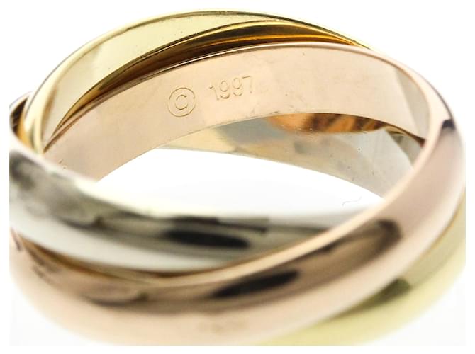 Anello Trinity Cartier D'oro - vista 8
