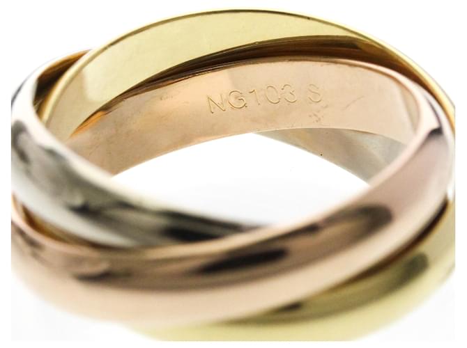 Anello Trinity Cartier D'oro - vista 9