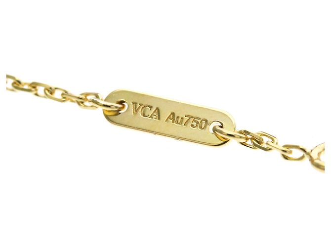 Frivole Mini Armband Van Cleef & Arpels Golden - Ansicht 10